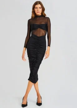 Best Ser.oya - Levina Dress - Black Dresses | Midi