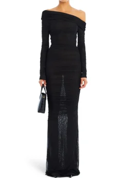 Outlet - Luana Gown - Black Long Dresses | Dresses