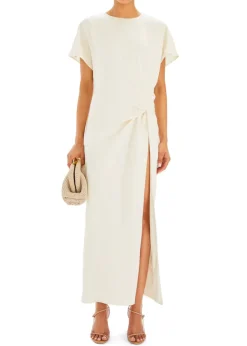 Hot - Tropez Maxi Dress - Porcelain Midi | Midi Dresses