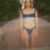 Discount - Aster Bikini Top - Blue Opal Bikini