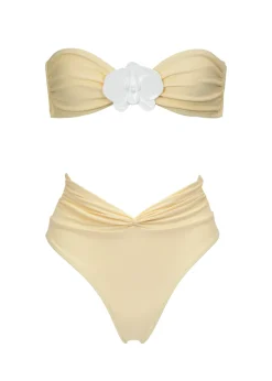 Outlet - Callisto Bikini Top - Butter Bikini