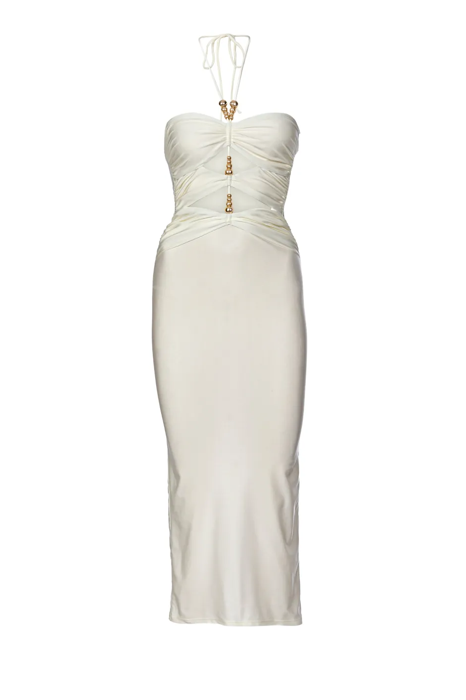 Best - Isabel Maxi Dress - Cream Dresses | Long Dresses