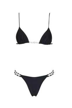 New - Kira Bikini Bottom - Black Bikini