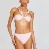 Online - Leopold Bikini Top - Baby Pink Bikini
