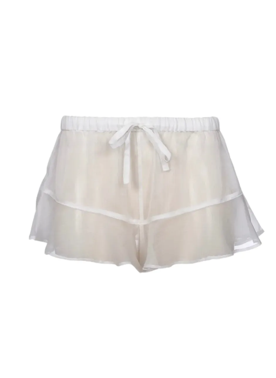 Clearance - Shay Short Pants - Cream Coverups
