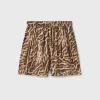 Online - Slouch Shorts - Leopard Animal Print | Shorts