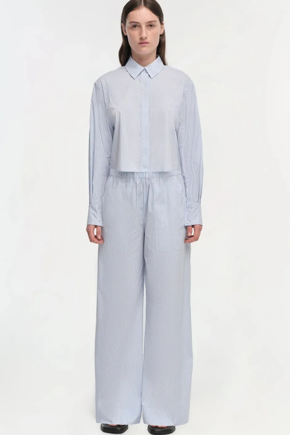 Sale - Arden Pant - Blue Stripe Pants