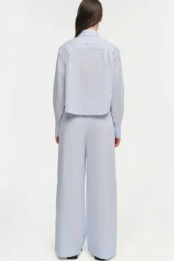 Sale - Arden Pant - Blue Stripe Pants