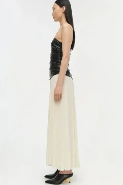 Sale - Arie Dress - Black Multi Dresses | Long Dresses