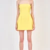 Sale - Arta Strapless Mini Dress - Sunny Mini Dresses | Dresses