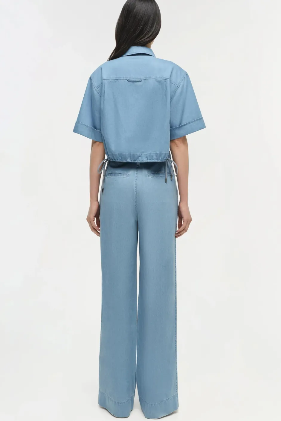 Clearance - Coralena Wide Leg Pant - Stratus Pants