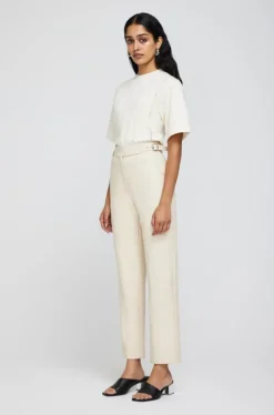 Online - Elisa Pant - Natural White Pants