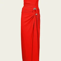 Outlet - Emma Gown - Fiery Red Long Dresses | Dresses