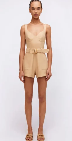 Discount - Kai Bustier Romper - Natural Rompers