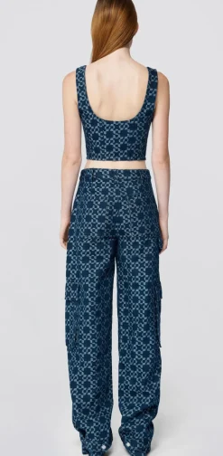 Hot - Krista Top - Rinse Denim | All Denim