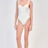 Fashion - Lexi Bustier One Piece Swimsuit - Sand One Piece