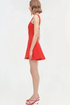 New - Sadie Dress - Fiery Red Mini Dresses | Dresses