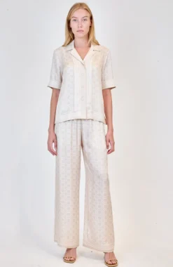 Outlet - Zuna Straight Pant - Sand Pants