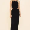 New - Narah Ring Side Midi Dress - Black Dresses | Midi