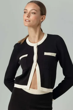 Outlet - Amora Cardigan - Black Sweaters & Knits