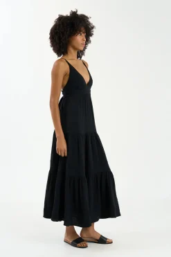 New - Felton Dress - Black Dresses | Long Dresses