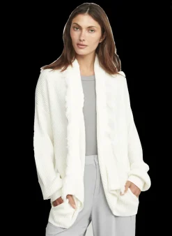 Clearance - Gia Cardigan - White Sweaters & Knits