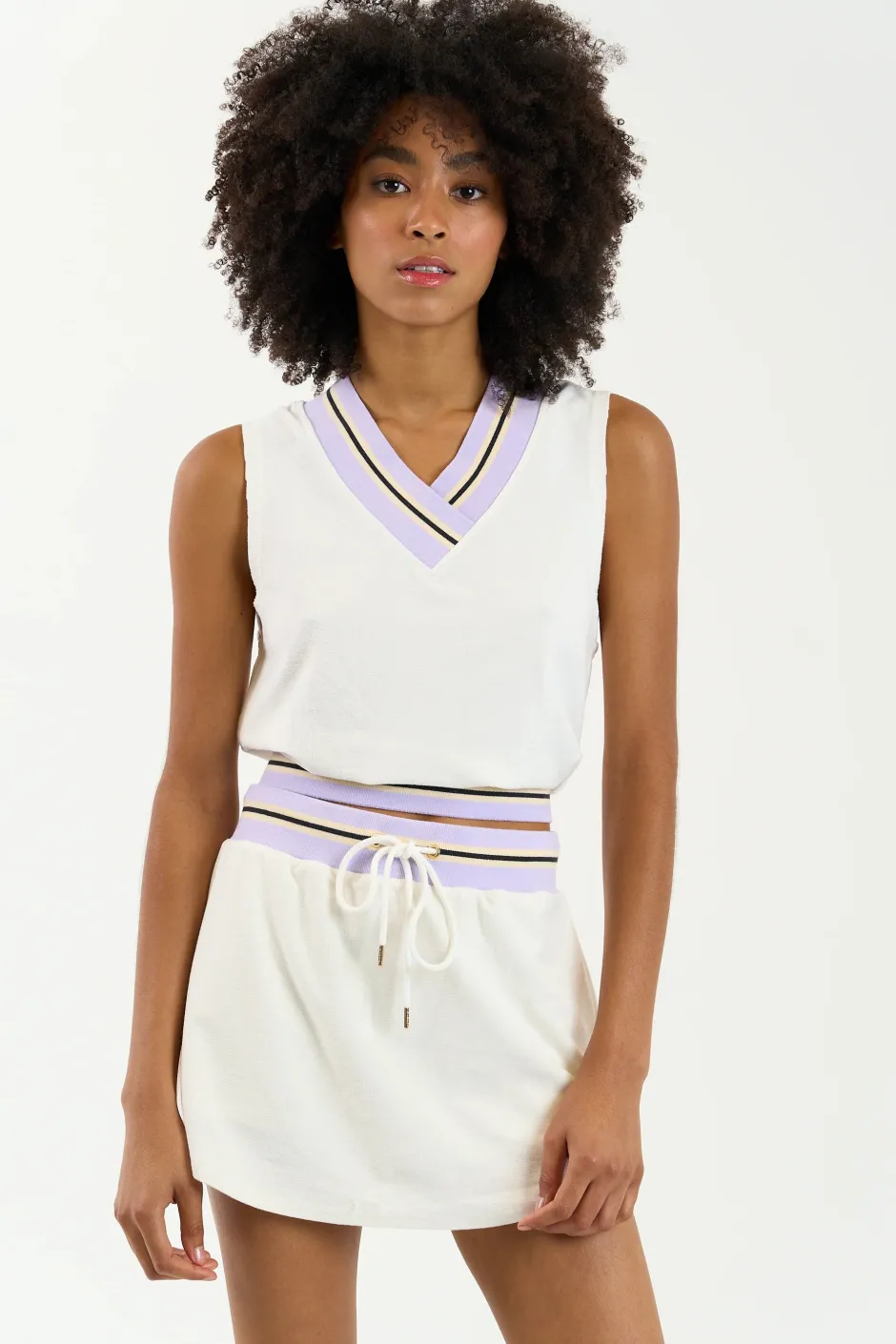 Hot - Greyson Skort - Coconut Milk Mini Skirts
