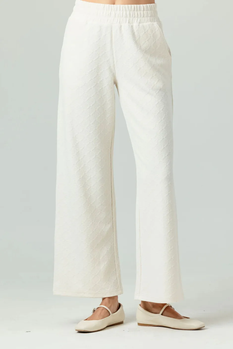 Outlet - Louelle Pants - Cream Pants