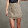 Clearance - Luke Skirt - Shimmer Boucle Mini Skirts