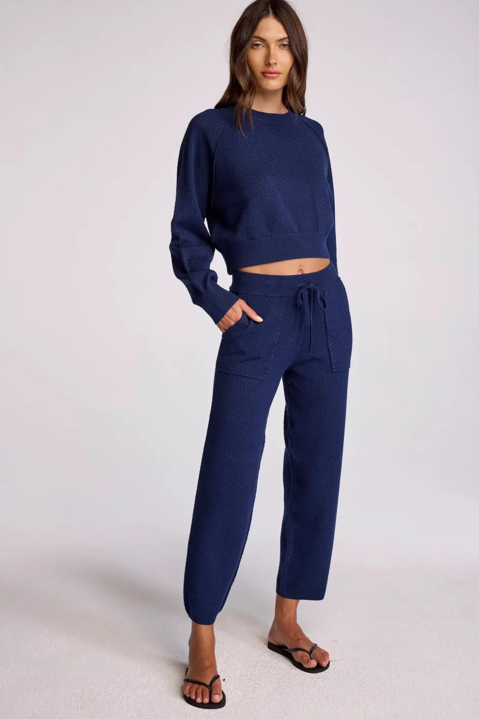 Fashion - Reagen Pullover - Navy Sweaters & Knits