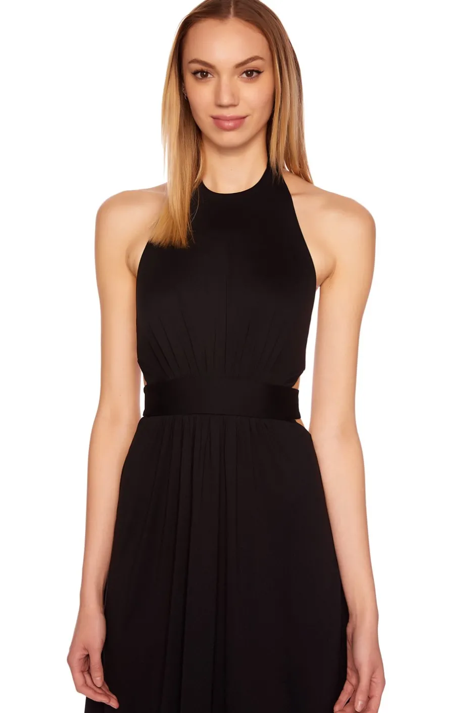 Discount - High Neck Low Back Maxi Dress In Multiple Colors Dresses | Long Dresses
