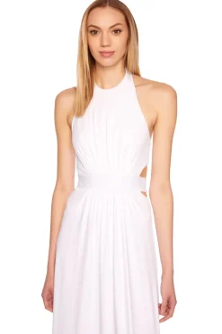 Discount - High Neck Low Back Maxi Dress In Multiple Colors Dresses | Long Dresses