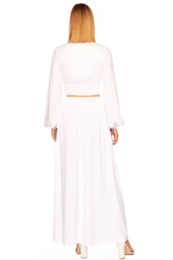 Sale - Smocked Maxi Skirt - Sugar Long Skirts
