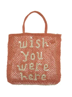 Hot - Wish You Were Here - Peach/Natural Handbags