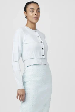 Fashion - Leilani Pencil Skirt - Ice Blue Long Skirts
