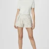Discount - Savannah High-Waist Shorts - Ice Blue Multi Shorts