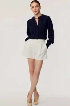 Fashion - Savannah High-Waist Shorts - Optic White Shorts