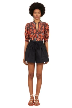 Clearance - Anela Shorts - Noir Shorts