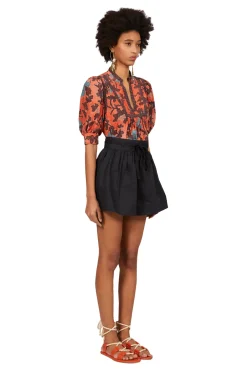 Clearance - Anela Shorts - Noir Shorts