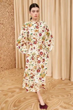 Fashion - Anthia Skirt - White Iris Long Skirts