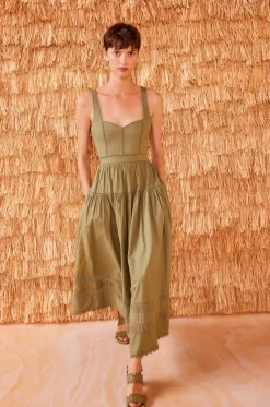 Fashion - Isadora Midi-Dress - Lichen Dresses
