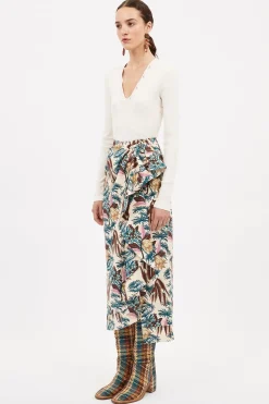 Online - Soraya Skirt - Wildflower Long Skirts
