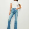 Discount - Beverly High Rise Skinny Flare - Seawater Stone Flare | Pants
