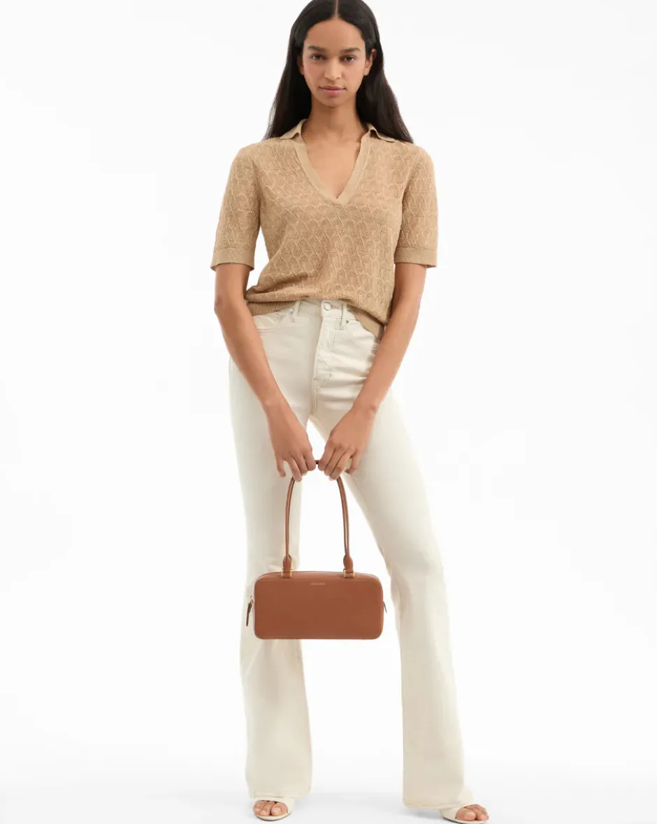 Fashion - Beverly Skinny-Flare Jean - Ecru Flare | High-Rise