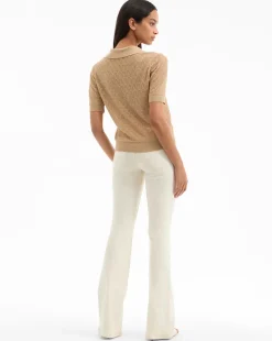Fashion - Beverly Skinny-Flare Jean - Ecru Flare | High-Rise