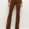 Sale - Cameron Corduroy Bootcut Pant - Deep Ochre Bootcut | Flare