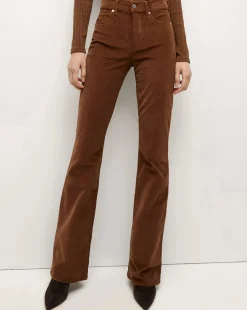 Sale - Cameron Corduroy Bootcut Pant - Deep Ochre Bootcut | Flare