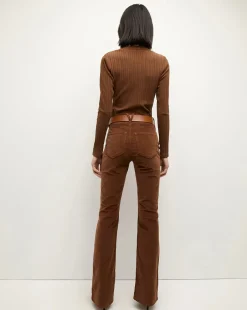 Sale - Cameron Corduroy Bootcut Pant - Deep Ochre Bootcut | Flare