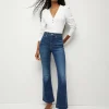 Sale - Carson Ankle Flare - Bright Blue Flare | Crop