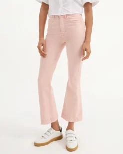 Discount - Carson Kick-Flare Jean - Stoned Pink Shell Flare